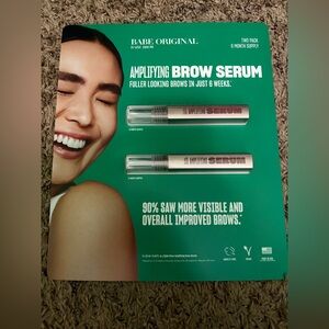Babe Original Amplifying Brow Serum Set  2 x 3ml  6 Month Supply